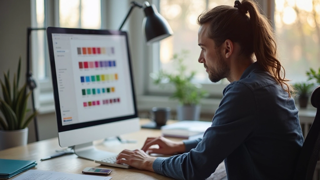 Farb-Anpassungen in WordPress: Verschiedene Farbpaletten für Header, Buttons und Hintergrund auf dem Customizer-Bildschirm