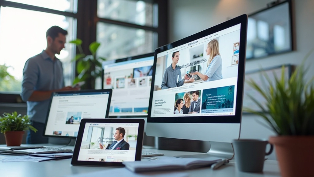 WordPress-Website-Design auf mehreren Geräten