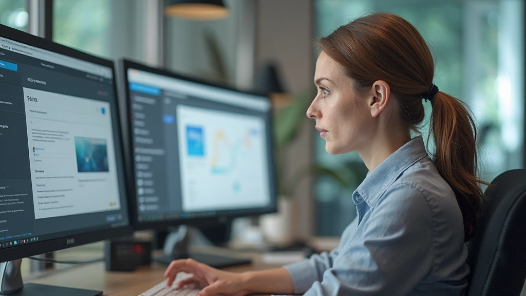 Organisierte Website-Navigation mit klarer Kategoriestruktur und Breadcrumb-Pfaden